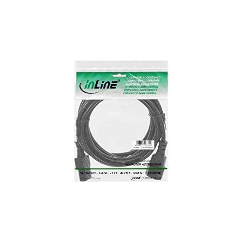 Intos InLine C13 - C14 įrenginys ir ilgintuvas, 5 m