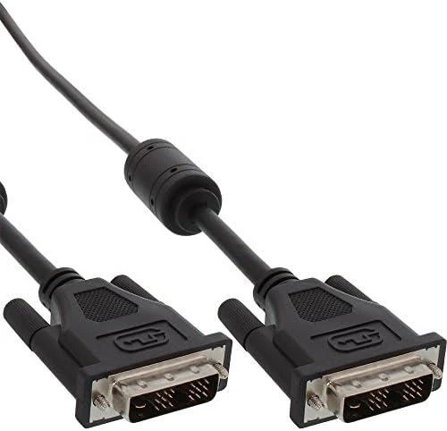 Kabelis InLine DVI-D - DVI-D 2m juoda (17762)