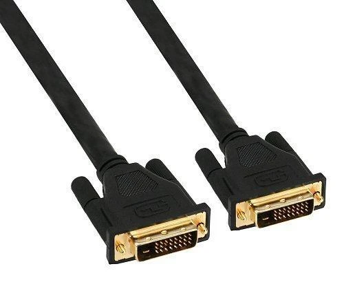 InLine DVI-D - DVI-D kabelis 20m juodas (17778P)