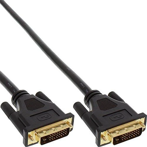 InLine DVI-D - DVI-D kabelis 20m juodas (17778P)