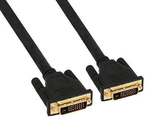 InLine DVI-D - DVI-D kabelis 20m juodas (17778P)