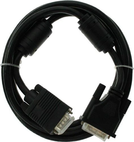 Kabelis InLine DVI-A - D-Sub (VGA) 5m juoda (17782B)