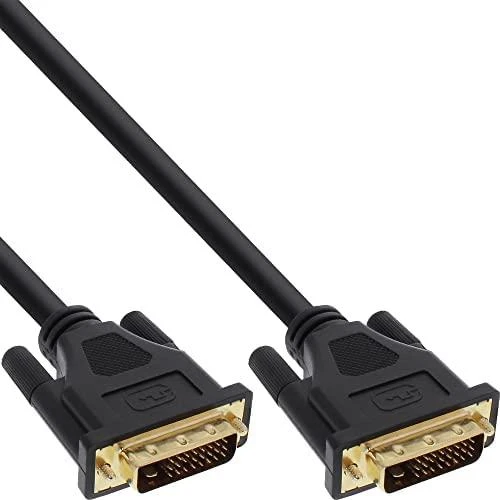 Kabelis InLine DVI-D - DVI-D 7.5m juoda (17787P)