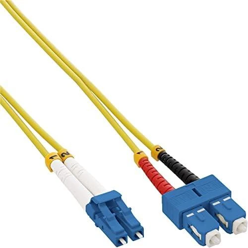 Inline Linijinis šviesolaidinis patchcord LC/SC, 9/125 µm, OS2, 3 m (88656N)
