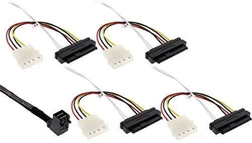InLine SFF 8482 – SFF-8643, 1 m, daugiaspalvis (27633B)
