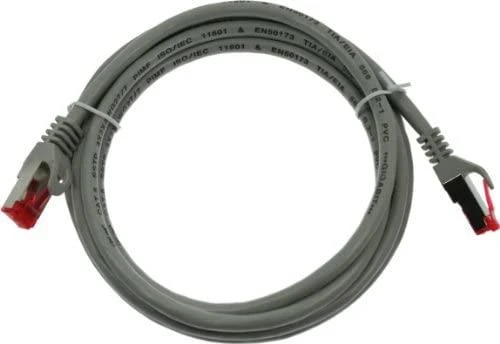 InLine patch kabelis, S/FTP (PiMf), Cat.6 [250MHz, PVC, varis, pilkas, 5m]