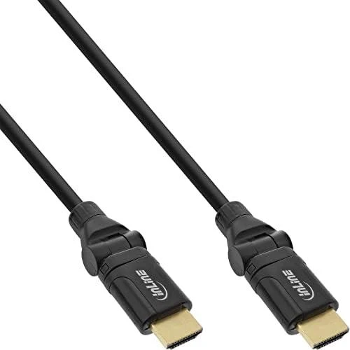Kabelis InLine HDMI - HDMI 2m juoda (17002W)
