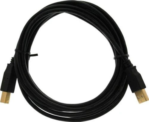 MicroConnect USB laidas InLine USB-A - USB-B 3 m juoda (34535S)