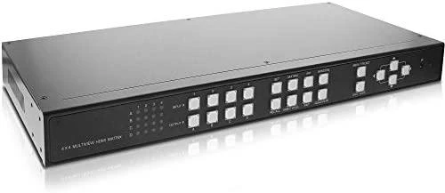 InLine 4x4 kelių vaizdų HDMI matricos jungiklis 4 in 4 FullHD OUT vaizdo sienelė - 57830I