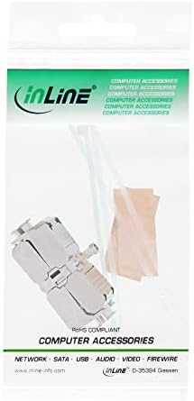 InLine® jungiamoji dėžutė Cat.6A 600 Mhz LSA ekranuota
