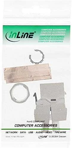 InLine® RJ45 Keystone Jack Snap-In modulis Cat.8.1