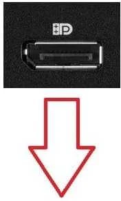 InLine 8K (UHD-2) „DisplayPort“ laidas, nulenktas žemyn, juodas – 2m