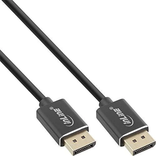 Kabelis InLine DisplayPort - DisplayPort 1 m juodas (17201S)