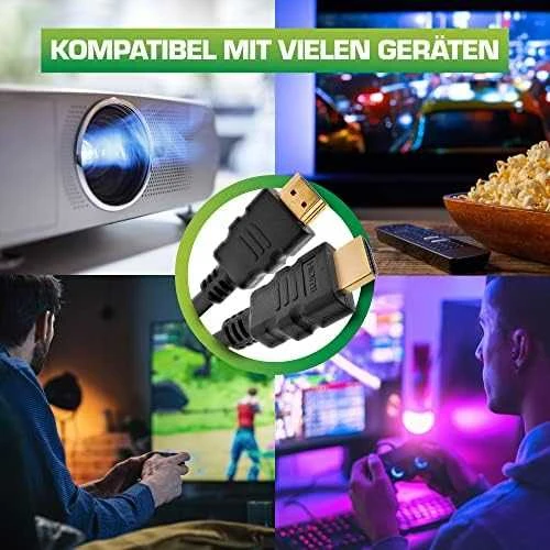 Kabelis InLine HDMI - HDMI 2m juoda (17902A)