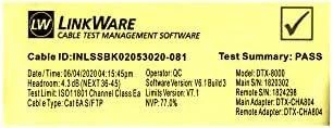 InLine® Patch kabelis, Cat.6A, S/FTP, PE lauko, juodas, 30m