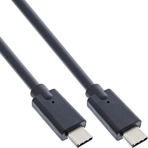 InLine USB 3.2 Gen.2 laidas, USB Type-C kištukas/vyriškas, juodas - 2m