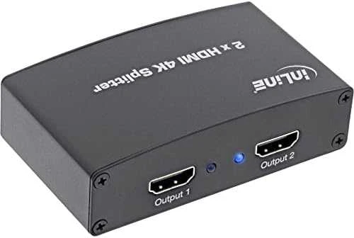 InLine HDMI skirstytuvas su dvejomis jungtimis