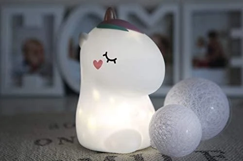 INNOGIO naktinė lemputė su projektoriumi GIO Little Unicorn ING-200