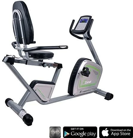 Horizontalus dviratis treniruoklis inSPORTline inCondi R60i (iki 150kg, smagr. 9kg)
