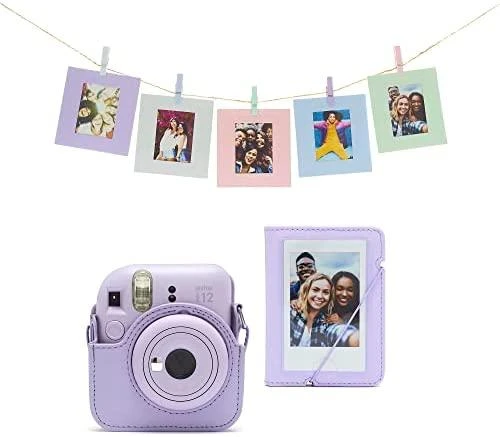 Nuotraukų rėmelis Fujifilm EOL instax mini 12 priedų rinkinys (DĖKLAS, ALBUMAS, RĖMELIAI SU SEGTUKAIS); LILAC PURPLE
