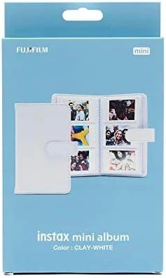 Fujifilm Albumas instax mini CLAY Baltas