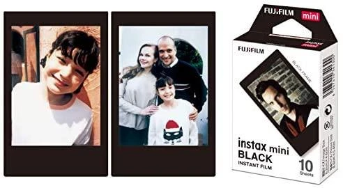 Fotojuostos Fujifilm Instax Mini. Juodos