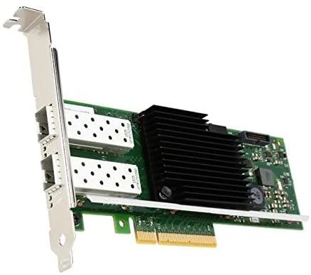 INTG INTEL X710-DA2 BLK 10GbE Ethernet serverio adapteris, 2 prievadai, tiesiogiai prijungiami, dviejų prievadų varinis PCIe 3.0