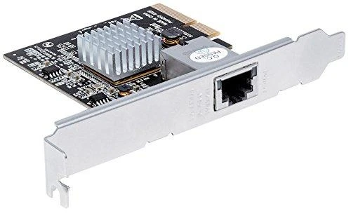 „Intracom INTELLINET PCI Express“ tinklo plokštė 10 gigabitų 10 GBASE-T 5 GBASE-T 2,5 GBASE-T 1 prievado PCI Express 2.0