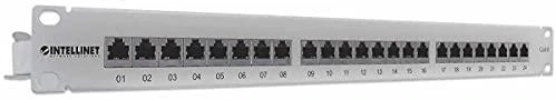 Lynx INTELLINET Patchpanel 1HE 24 prievadų Cat6 FTP grau