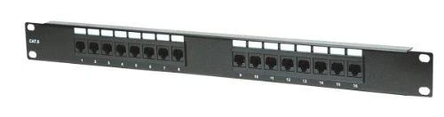 Intellinet 519526 Patch panel UTP Cat6 1U 16 prievadų