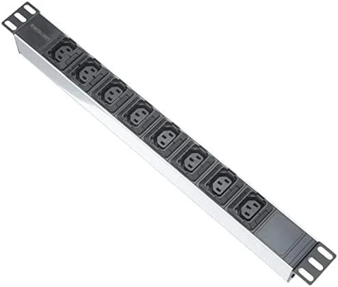 Intellinet Network Solutions Intellinet 19'' Kaltgertebuchse 8-fach C13 PDU mit Klammern