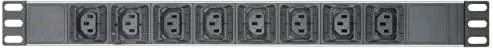 Intellinet Network Solutions Intellinet 19'' Kaltgertebuchse 8-fach C13 PDU mit Klammern