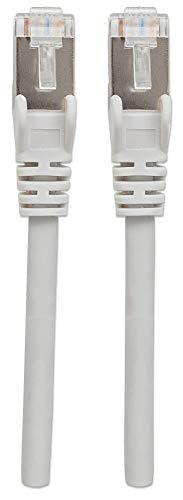 Intellinet pataisomasis kabelis, Cat6A sertifikuotas, CU, SFTP, LSOH, RJ45, 7,5 m, pilkas
