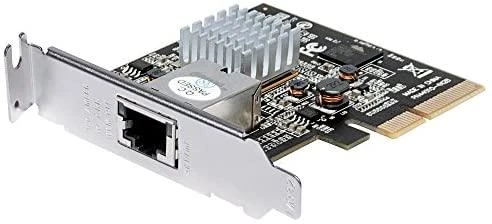 „Intracom INTELLINET PCI Express“ tinklo plokštė 10 gigabitų 10 GBASE-T 5 GBASE-T 2,5 GBASE-T 1 prievado PCI Express 2.0