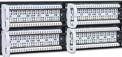 Intellinet 513579 Komutacinė panelė UTP Cat5e 2U 48 prievadų RJ45, juoda
