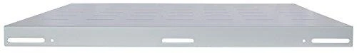INTELLINET 19" fiksuota lentyna 1U, 525 mm Gylis, pilka, 712248