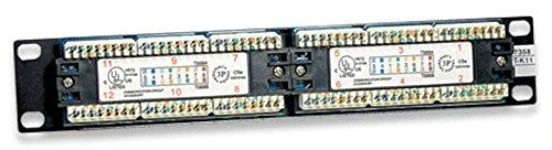 Intellinet tinklo sprendimai INTELLINET 10" Patchpanel 1HE 12-Port Cat6 UTP Juodas