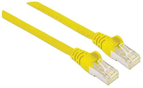 Intellinet tinklo sprendimai Patchcord Cat6, S/FTP, PVC, 0,25m, geltona (739818)