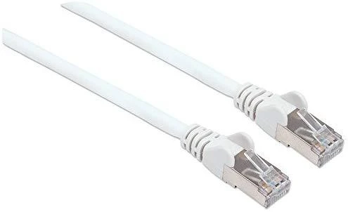 Intellinet Network Solutions Patchcord su raw Cat7 S/FTP kabeliu 0,25m balta (741903)