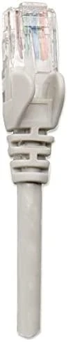 Intracom INTELLINET tinklo kabelis Cat5e U/UTP 2,0m 7ft. Geltona RJ-45 Vyriški / RJ-45 Vyriški Paauksuoti kontaktai Polibag