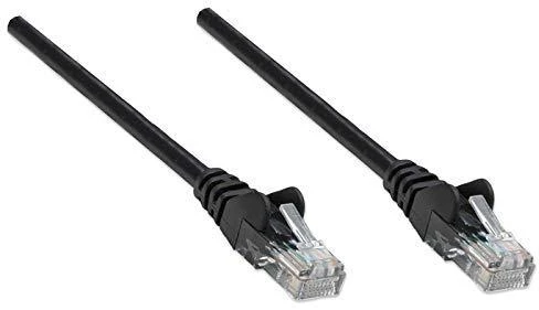 Intellinet Network Solutions Patchcord, Cat6, UTP, 15m, juoda, 5 vienetų (342100- 5P)