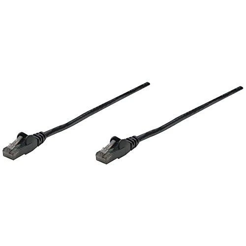 Intellinet Network Solutions Patchcord, Cat6, UTP, 15m, juoda, 5 vienetų (342100- 5P)