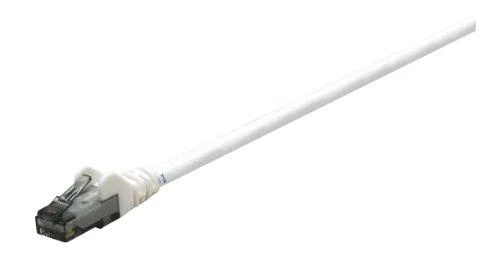 Intracom INTELLINET tinklo kabelis Cat6 U/UTP 5.0m Baltas 14ft. RJ-45 Vyriški / RJ-45 Vyriški Paauksuoti kontaktai Polimaišas