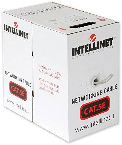 Intellinet Cat5e, 305m tinklo kabelis F/UTP (FTP) Pilka