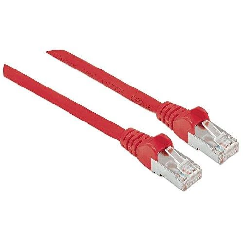 Intellinet Network Solutions Patchcord Cat6A SFTP CU 0,25m, raudona (737029)