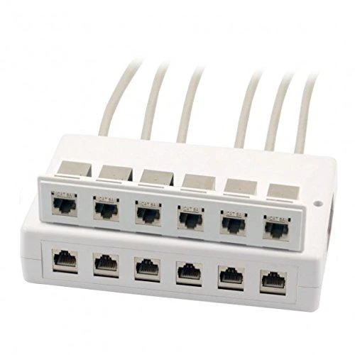 EFB EFB Elektronik ET-25174.1 RJ-45 lizdas Baltas