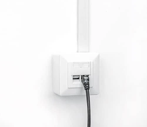 Intellinet Lizdas įleidžiamas 2x RJ45 Cat6a STP balta