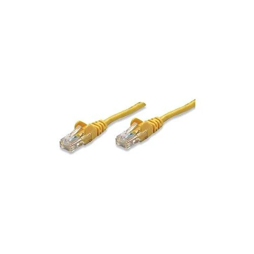 Intracom „Intellinet Network Solutions“ jungiamasis laidas CAT5E UTP 10M Geltonas 100% MIEDŹ (325974)