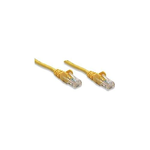 Intracom „Intellinet Network Solutions“ jungiamasis laidas CAT5E UTP 10M Geltonas 100% MIEDŹ (325974)