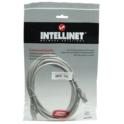 INTELLINET LAN kabelis, Cat6, UTP RJ45, 7,5 m, Pilkas, 336758
